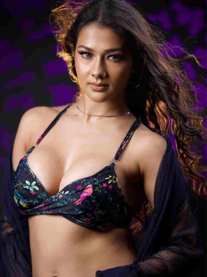 4 Namrita Malla Item Queen, Bhojpuri Actress, Namrita Malla hot look, Black bralette, Sizzling Dance Moves, Lal Ghaghra star, Item Number Queen, Glamorous Diva, Social Media