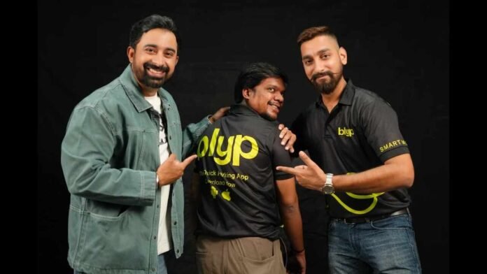 WhatsApp Image 2025-09-17 at 17.09.24_fa59227c Rannvijay Singha, Rannvijay Singha brand ambassador, BLYP, BLYP Rannvijay Singha, smart parking app, parking solutions India, urban mobility, parking app, digital parking, ParkMate, Rannvijay Singha actor, Rannvijay Singha youth icon, Rannvijay Singha automobile, smart city solutions, new product launch, Dhananjaya Bharadwaj, Abhimanyu Singh,