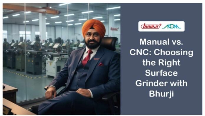 Manual vs. CNC: Choosing the Right Surface Grinder with Bhurji Expertise Manual vs. CNC: Choosing the Right Surface Grinder with Bhurji Expertise
