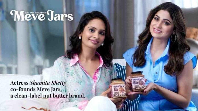 WhatsApp Image 2025-10-01 at 12.45.11_e80d3538 Shamita Shetty, Meve Jars, co-founder, healthy snacking, nut spreads, clean label, wellness advocate, Swati Soni, celebrity business