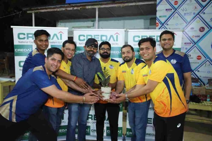 CREDAI NCR Youth Wing, real estate cricket match, Jamia Hamdard Ground, Delhi real estate events