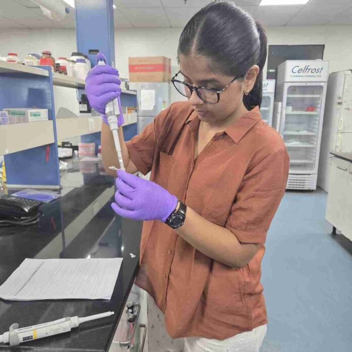 DPS R.N. Extension, CSIR-IGIB internship, Ramya Singh, high school research, genomics internship, student achievements