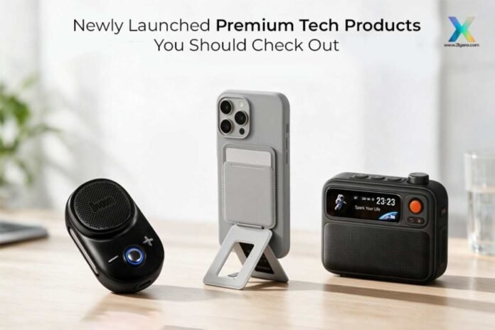 Premium tech products, newly launched tech gadgets, Divoom Bluetooth speakers, MOFT smart accessories, buy tech gadgets online